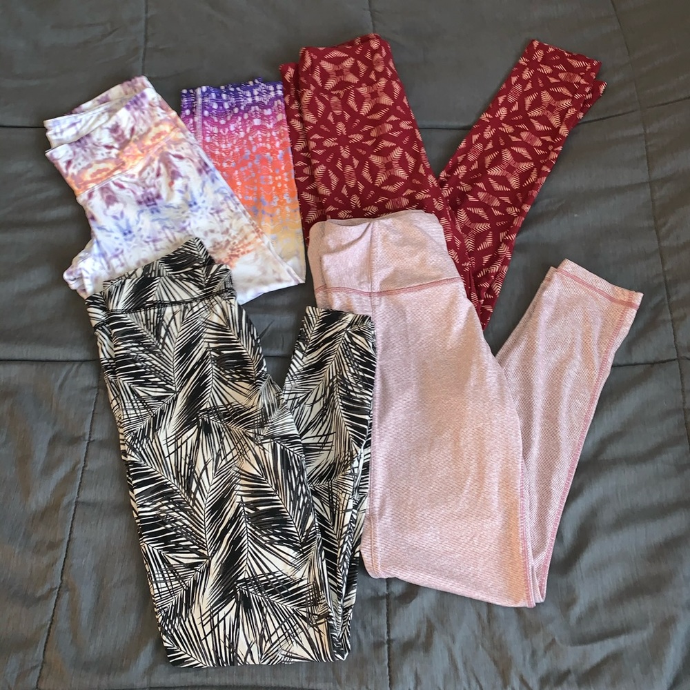 Pink leggings bundle